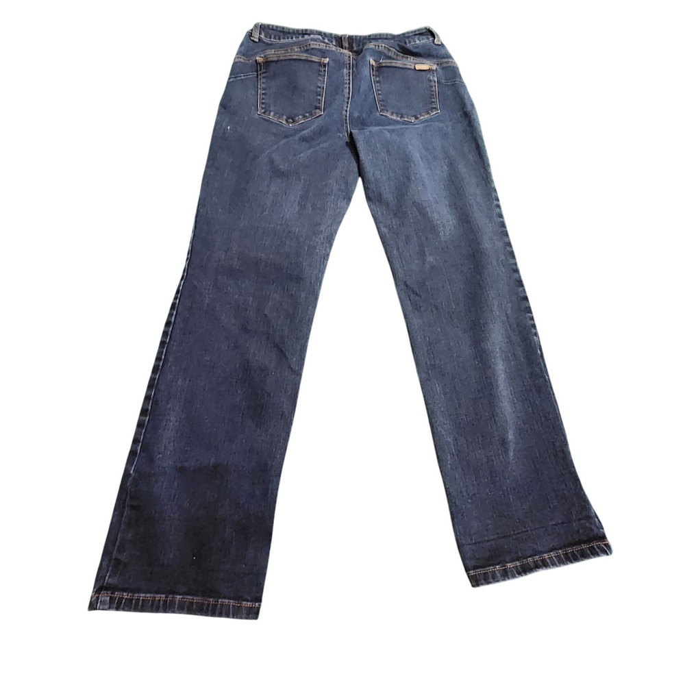 Chicos So Lifting So Slimming Bootcut Jeans Dark Wash Size 2 Short Womens